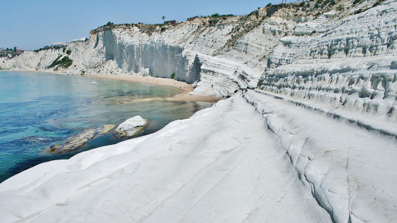 Scala dei Turchi: la scogliera bianca di Montalbano