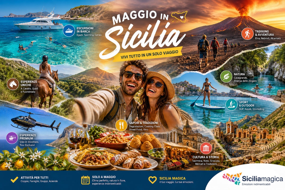 Sicilia a Maggio: dove la terra trema e il cuore batte forte