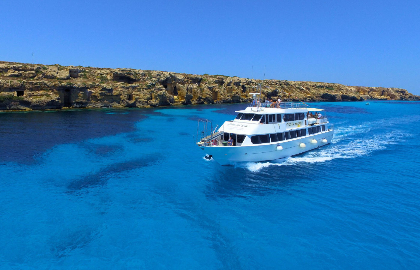 Egadi Shuttle Tour: Favignana e Levanzo da Trapani