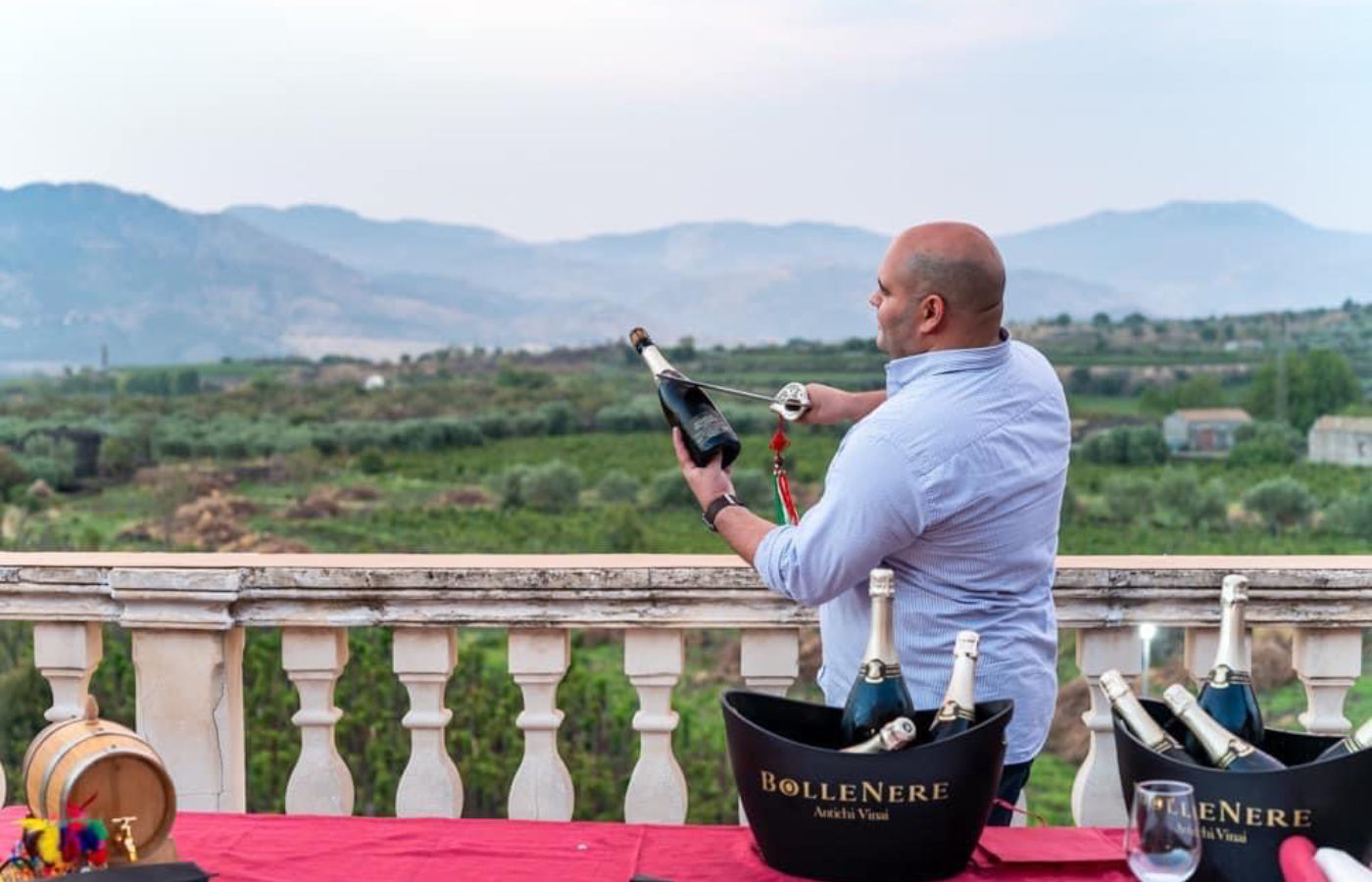 Degustazione vini Etna cantina storica 1877