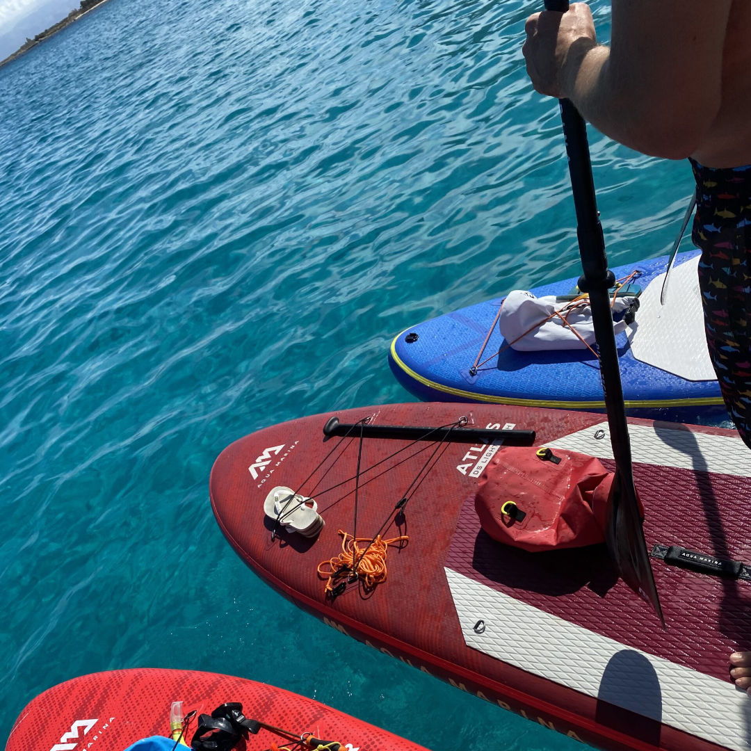 Tour di Favignana e Levanzo in Gommone con Sup
