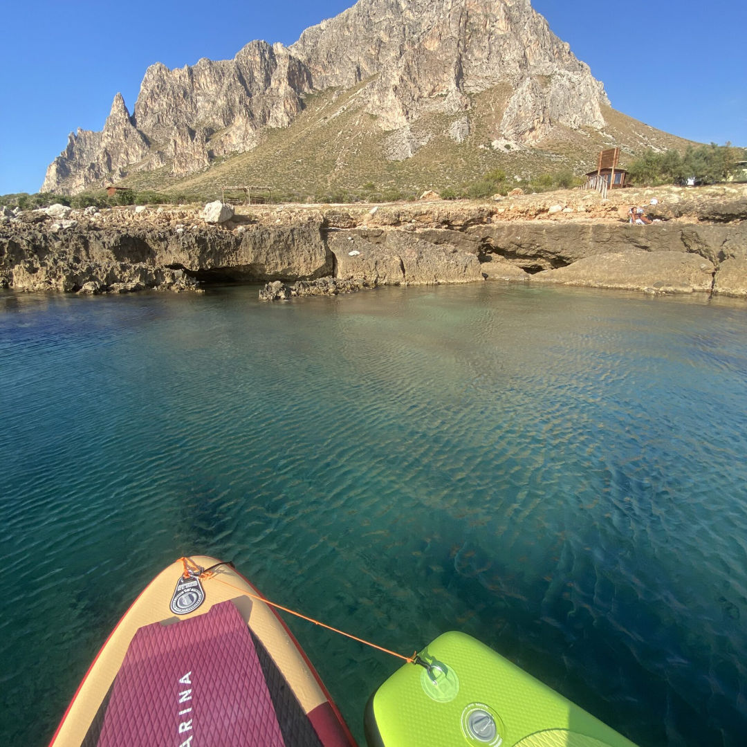 Tour di Favignana e Levanzo in Gommone con Sup