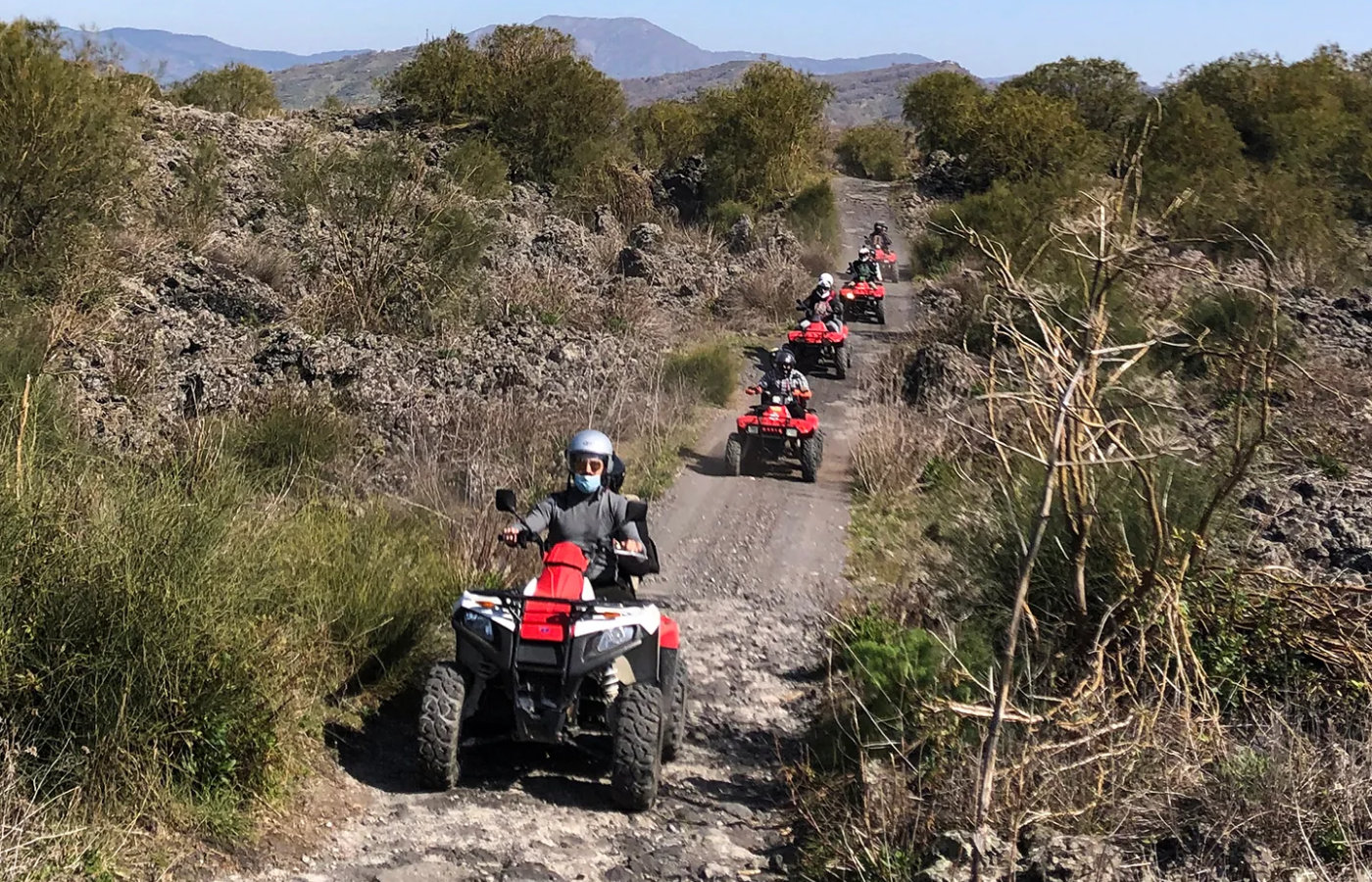Escursione in Quad sull’Etna da Alcantara a Piano Provenzana