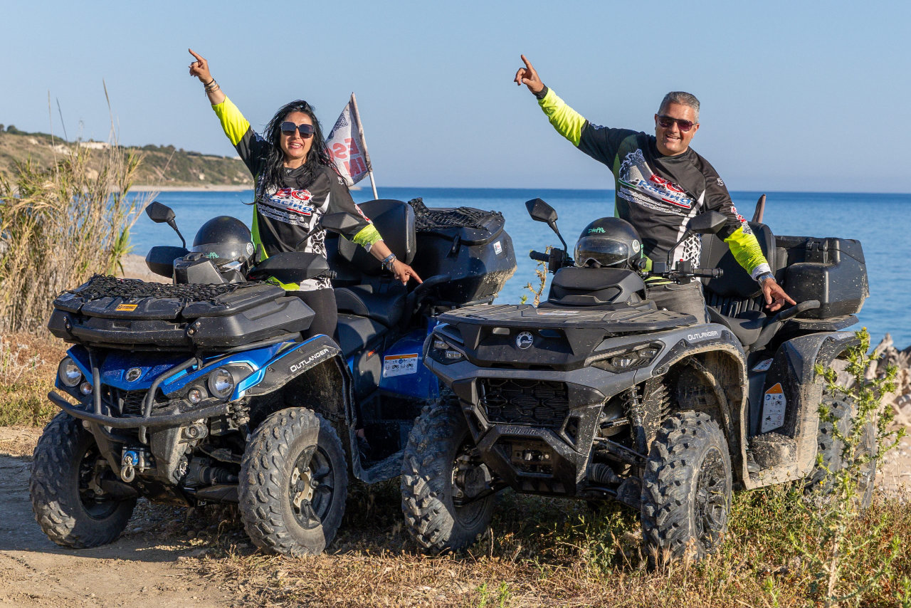Tour Quad 3h: Dal Castello al Mare
