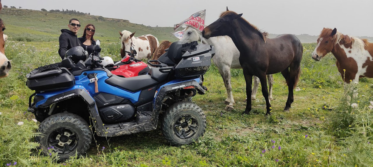 Tour Quad 3h: Dal Castello al Mare