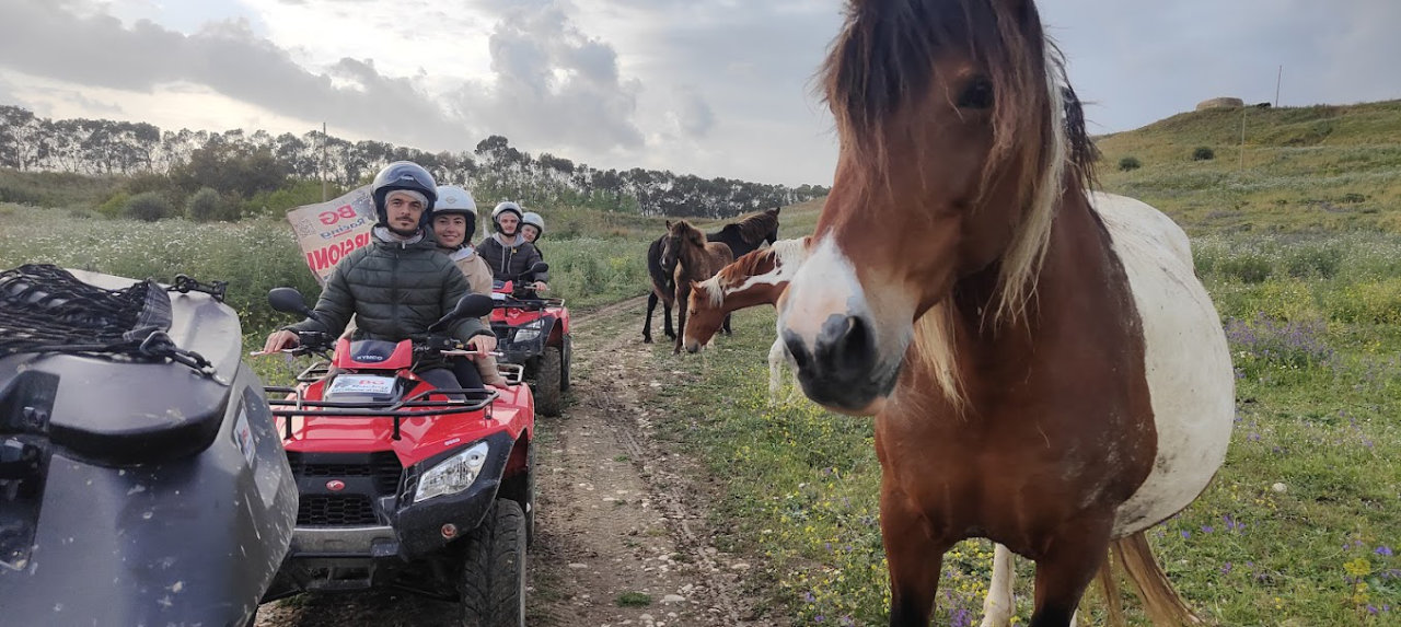 Tour Quad 3h: Dal Castello al Mare