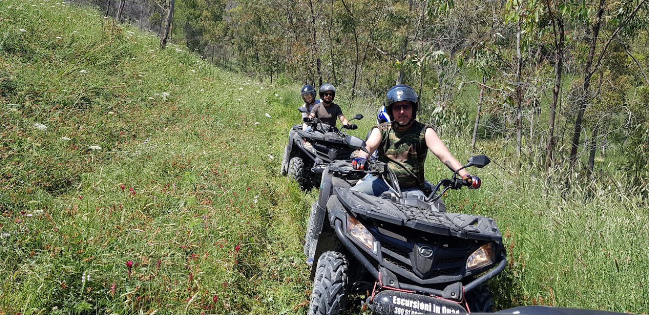 Tour Quad Bosco Monte Sara Ribera