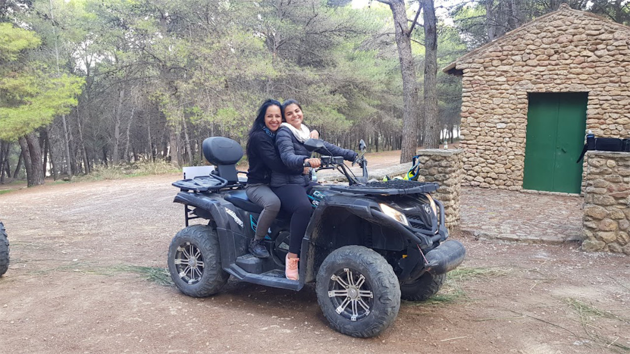 Tour Quad Bosco Monte Sara Ribera