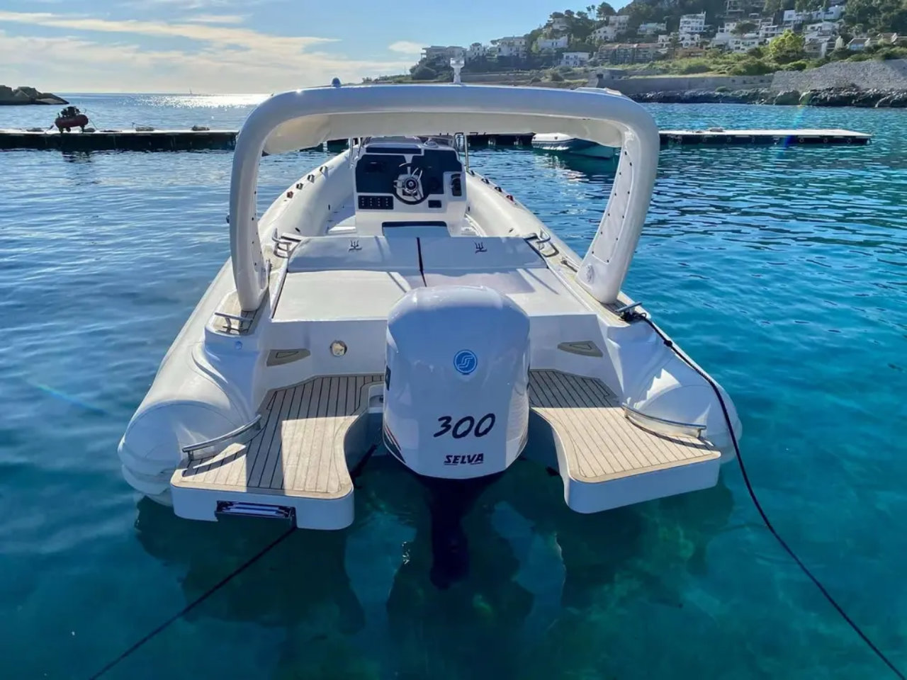 Noleggio Gommone 8.60mt con patente nautica