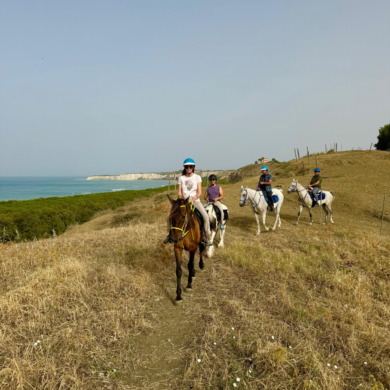 Passeggiata Cavallo 2h Torre Salsa o Capo Bianco
