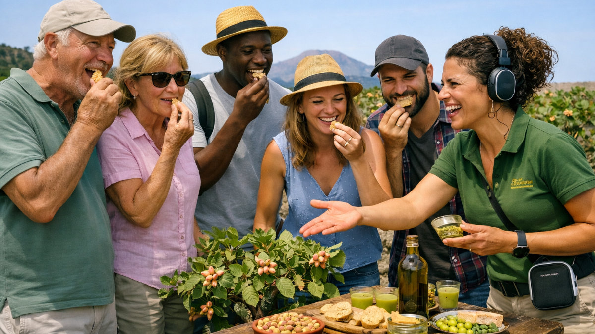 Visita ai pistacchieti di Bronte con degustazione