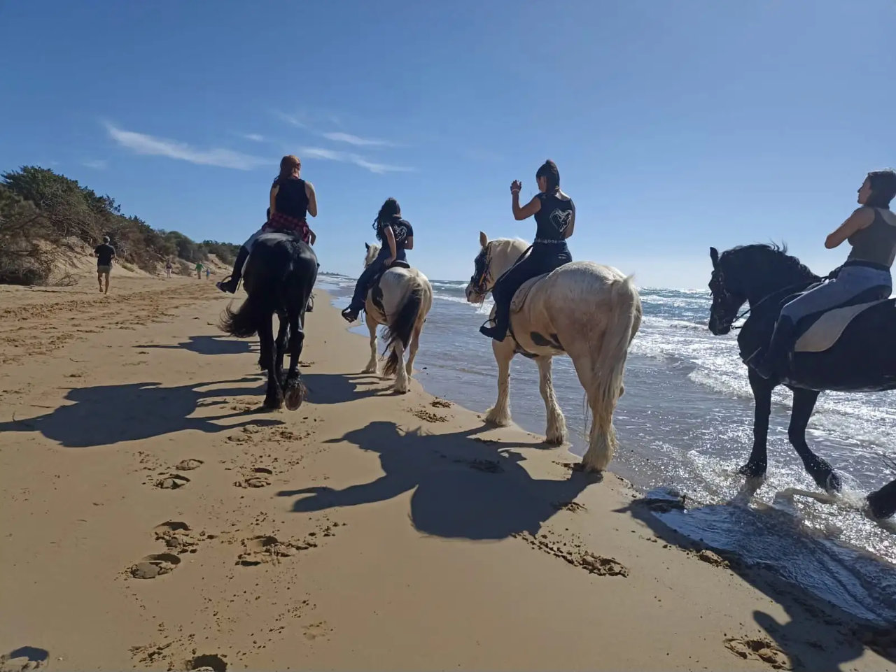 Passeggiata a cavallo a Santa Maria del Focallo