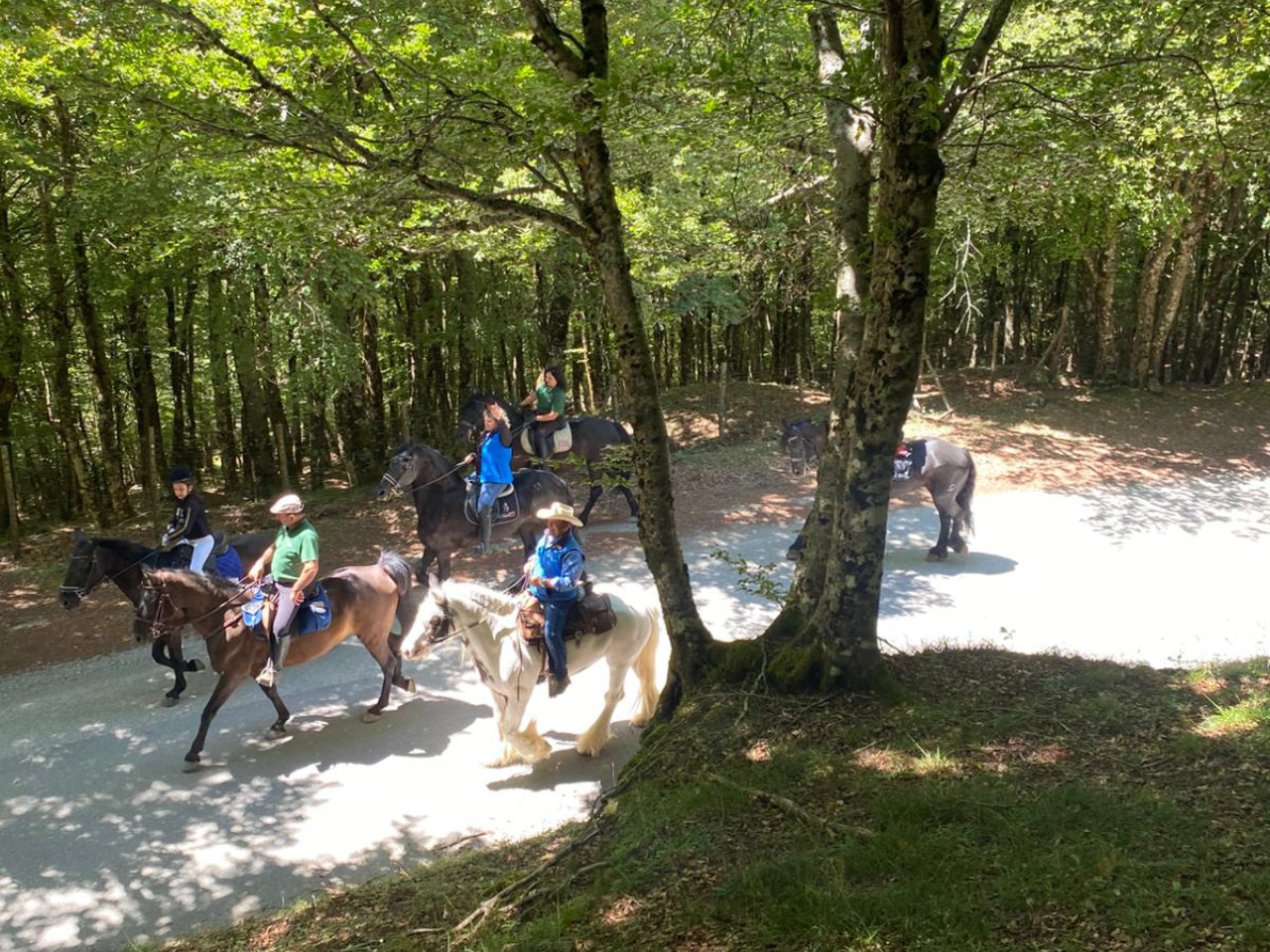 Passeggiata a cavallo al Lago Maulazzo con aperitivo
