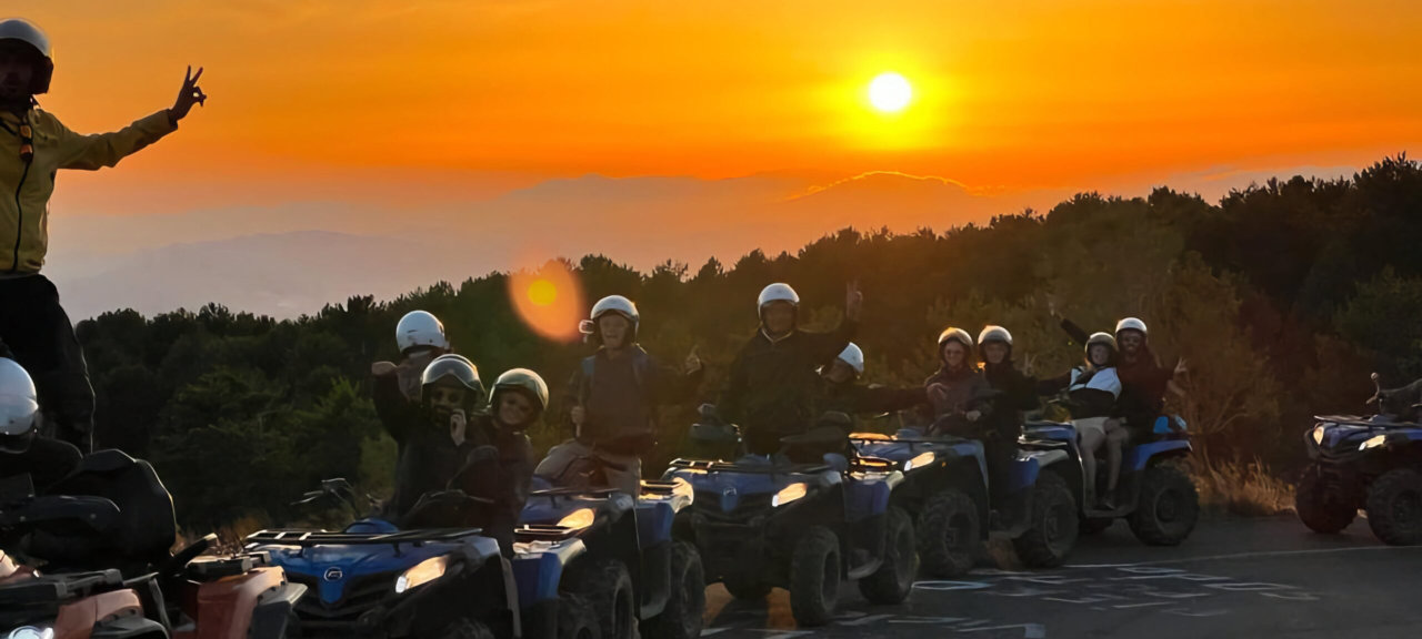 Tour in quad al tramonto sull’Etna