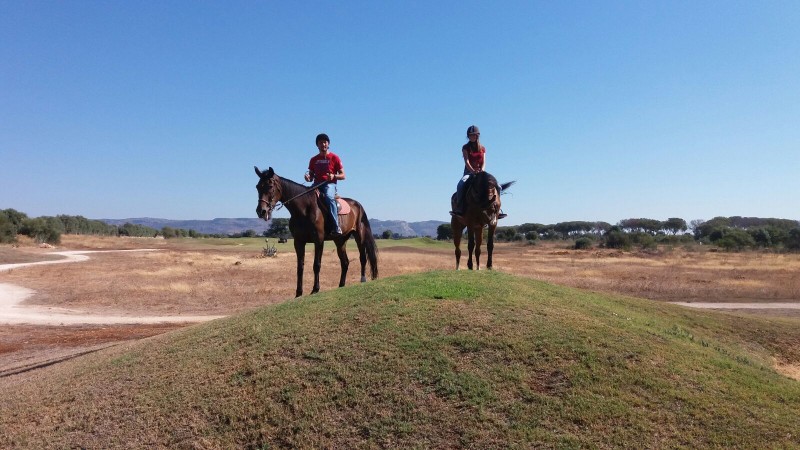 Passeggiata a cavallo nella campagna di Siracusa