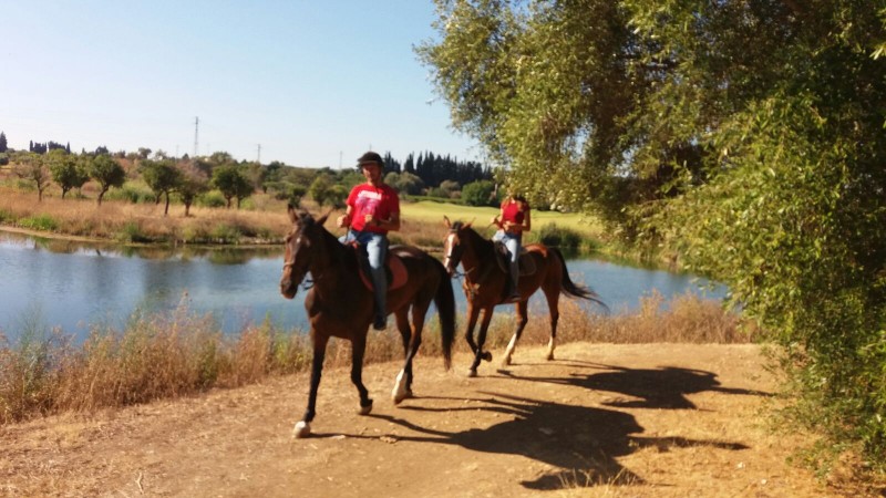 Passeggiata a cavallo nella campagna di Siracusa