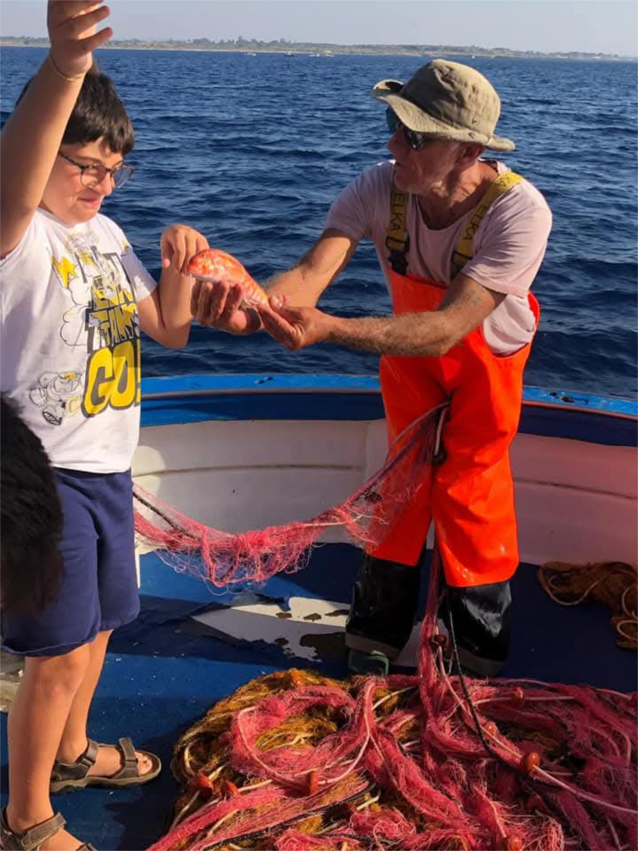 Pescaturismo all’alba a Siracusa con aperitivo e snorkeling nel Plemmirio